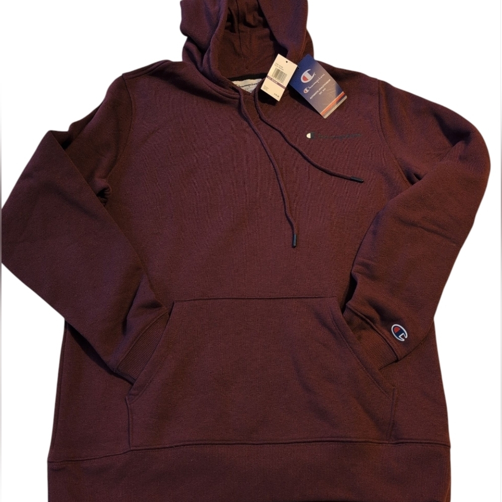NWT Champion Men's Burgundy Hoodie